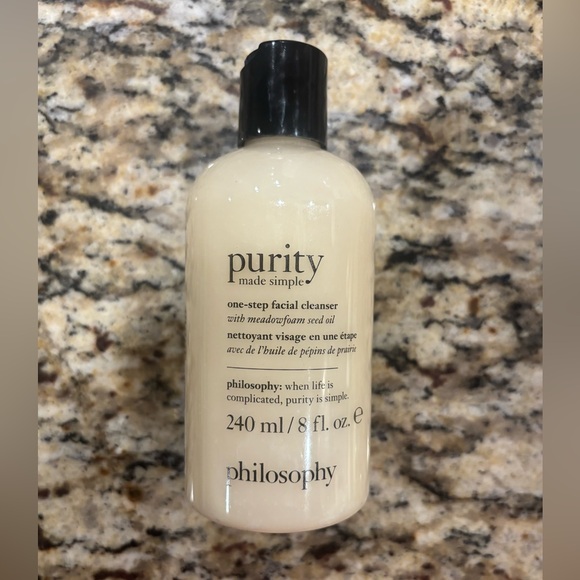 Philosophy Purity Made Simple Cleanser 8oz One Step Facial Wash - Picture 2 of 3